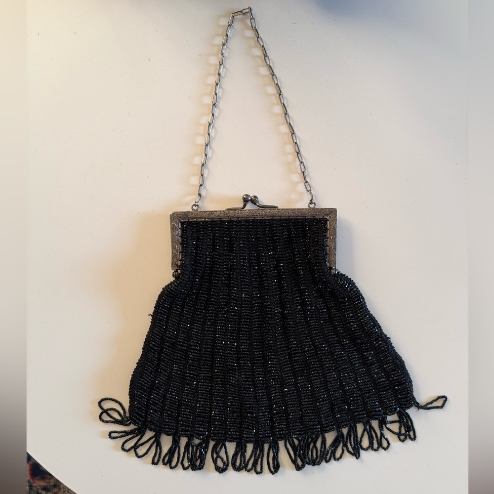 1920s Beaded Frame Bag